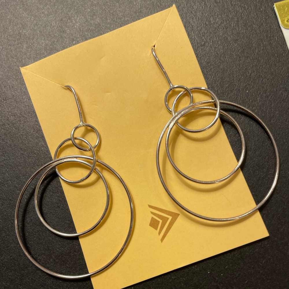 Silpada vintage sterling silver earrings